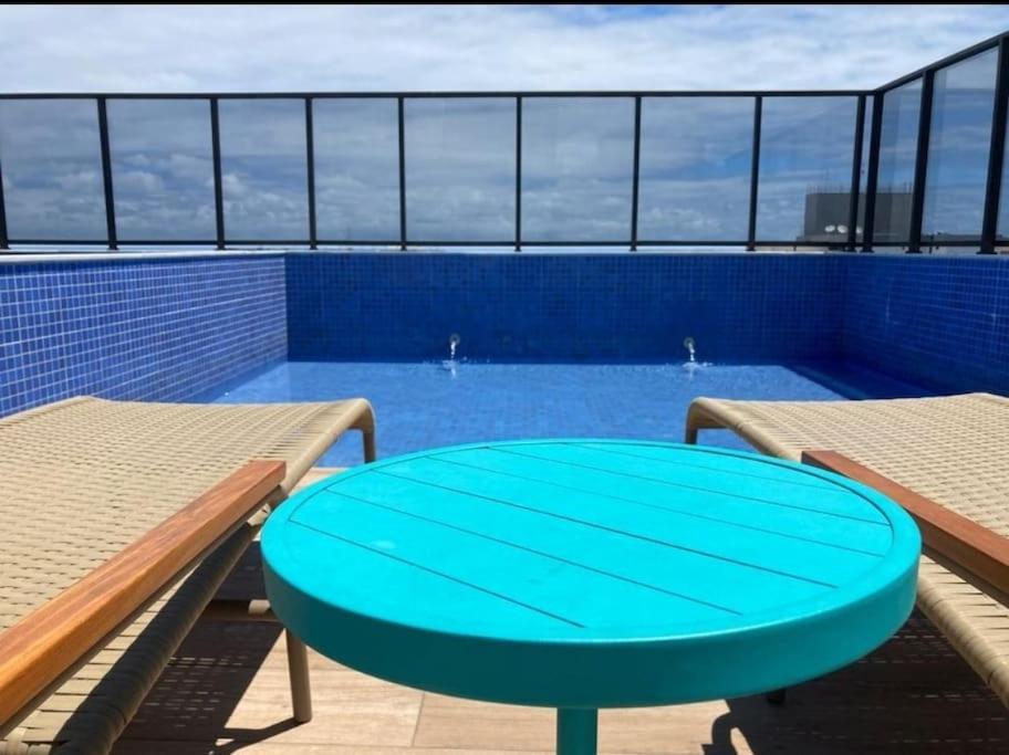 Apartamento Em Joao Pessoa Compact Tambau Flat Esterno foto