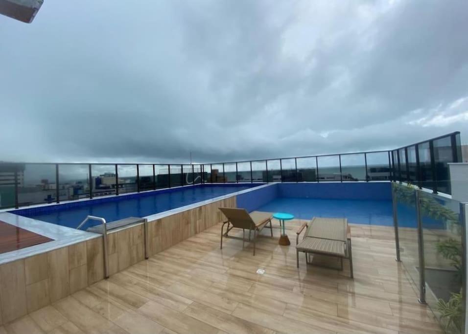 Apartamento Em Joao Pessoa Compact Tambau Flat Esterno foto