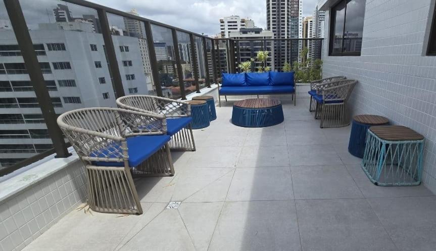Apartamento Em Joao Pessoa Compact Tambau Flat Esterno foto