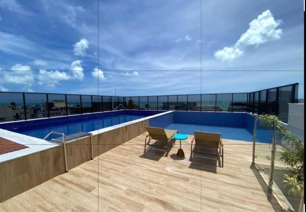 Apartamento Em Joao Pessoa Compact Tambau Flat Esterno foto